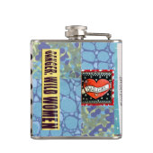 Een flesje normale peep.. die me en domme mensen h heupfles (Achterkant)