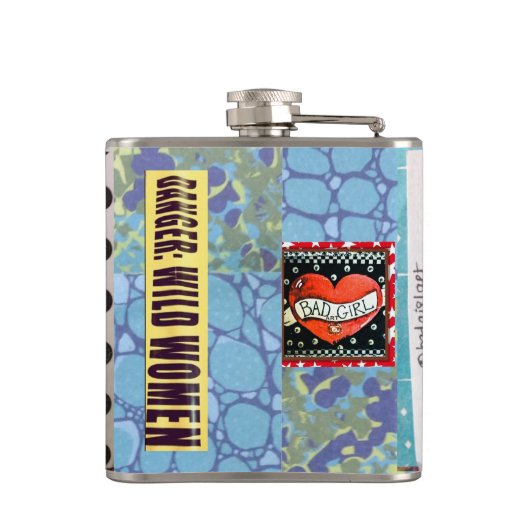 Een flesje normale peep.. die me en domme mensen h heupfles (Achterkant)