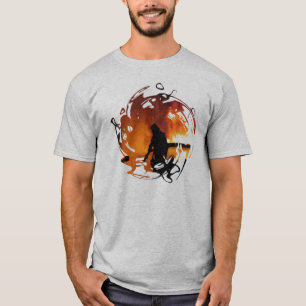 Een flessencirkel t-shirt