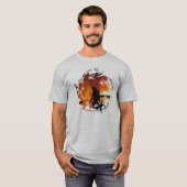 Een flessencirkel t-shirt (Voorkant volledig)