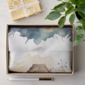 Een Floral Cross-Series Design 9 Tissuepapier (Geschenk)