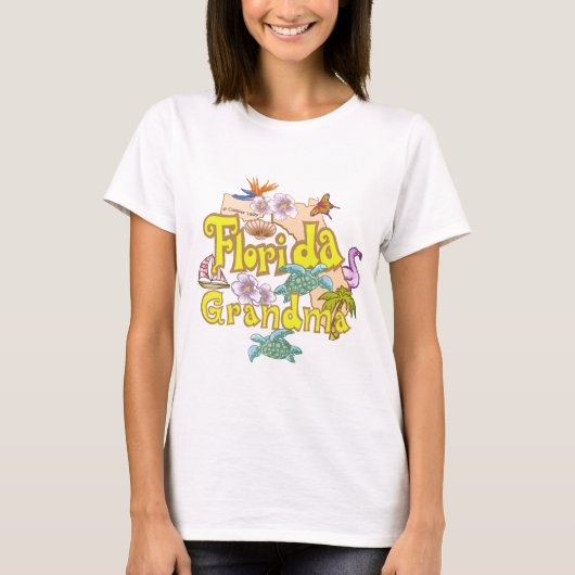 Een Florida oma T-shirt (Voorkant)