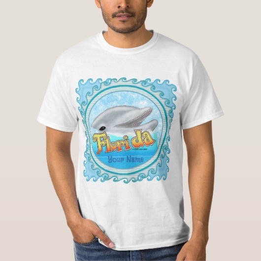 Een Floridadolfinus T-shirt (Voorkant)