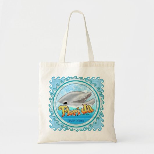 Een Floridodolfijn Tote Bag (Voorkant)