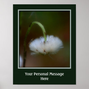 Een Fluffy Bloem Maak Je Eigen Gepersonaliseerde Poster