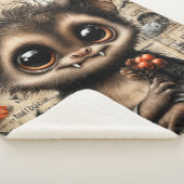 Een fluistering onder de Vellum hemel Sherpa Deken (3/4)