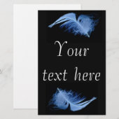 Een fluistering van een veer briefpapier (Voorkant / Achterkant)
