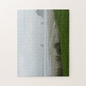 Een Foggy Morning bij het strand Legpuzzel (Verticaal)