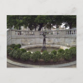 Een fontein in Mt. Washington Briefkaart (Voorkant)