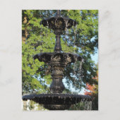Een fontein in Pella Iowa Briefkaart (Voorkant)