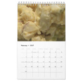 Een Foodie-agenda Kalender (Feb 2027)