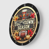 EEN Football-THEMA Herfst TOUCHDOWN SEIZOEN Grote Klok (Hoek)
