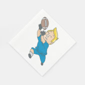 Een Football vangen Servet (Hoek)