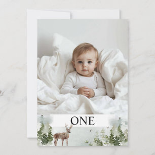 Eén foto   Mijn eerste jaar   Gepersonaliseerd Kaart