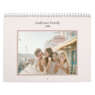 Eén foto per maand Familie Foto Kalender