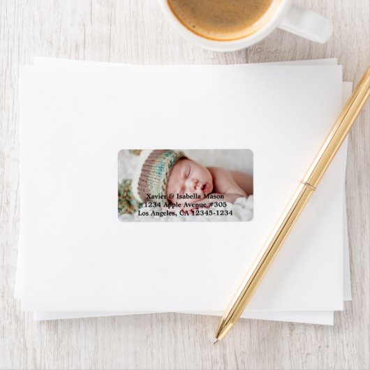 Een foto toevoegen etiket (Insitu)