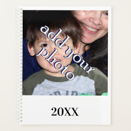Een foto toevoegen planner