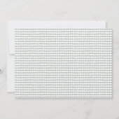 Een foto van Bunny Birthday Party Kaart (Achterkant)