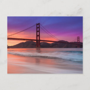 Een foto van de Golden Gate Bridge van San Francis Briefkaart