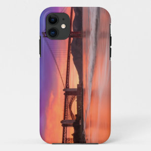Een foto van de Golden Gate Bridge van San Francis iPhone 11 Hoesje