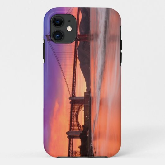Een foto van de Golden Gate Bridge van San Francis Case-Mate iPhone Case (Achterkant)