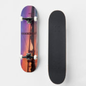 Een foto van de Golden Gate Bridge van San Francis Skateboard (Voorkant)