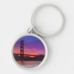 Een foto van de Golden Gate Bridge van San Francis Sleutelhanger