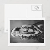 Een foto van de Hawaiian Hula DancerHawaii Briefkaart (Voorkant / Achterkant)