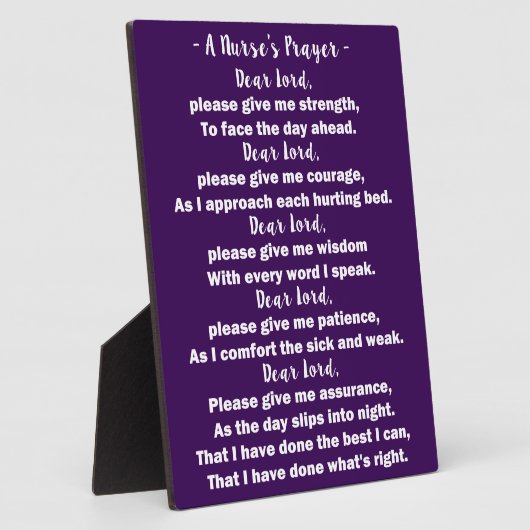 Een foto van de zuster met Easel Fotoplaat (Zijkant)