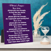 Een foto van de zuster met Easel Fotoplaat (Zijkant)