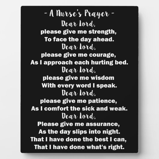 Een foto van de zuster met Easel Fotoplaat (Voorkant)