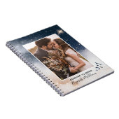 Een foto van Galaxy Background Inspirating Wedding Notitieboek (Rechterzijde)