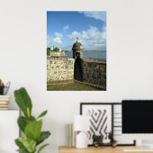 Een foto van Garita Puerto Rico Poster (Thuiskantoor)