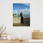 Een foto van Garita Puerto Rico Poster (Keuken)
