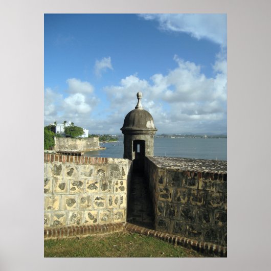 Een foto van Garita Puerto Rico Poster (Voorkant)