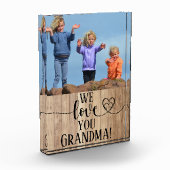 Eén foto waar we van houden, oma Moederdag Gift (Links)