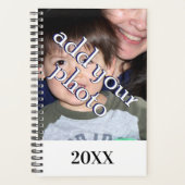 Een fotobudget toevoegen planner (Voorkant)