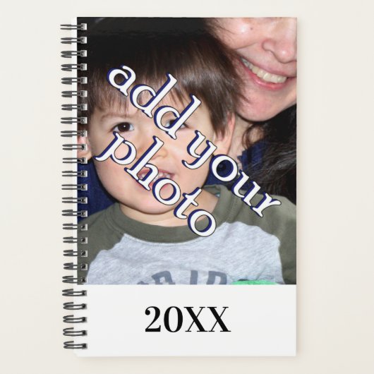 Een fotobudget toevoegen planner (Voorkant)