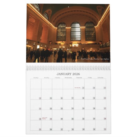 Een fotografische reis van New York City Kalender (Jan 2026)
