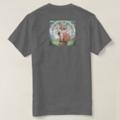 Een  Fox T-shirt in anime-stijl (Design achterkant)