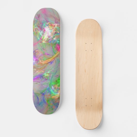 Een fractal Scateboard Persoonlijk Skateboard (Voorkant)