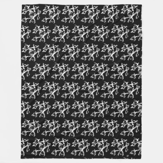 Een fractale fantasie fleece deken (Voorkant)