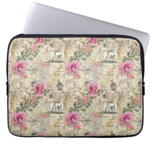 Een Franse Ephemera Design Serie 1 Laptop Sleeve