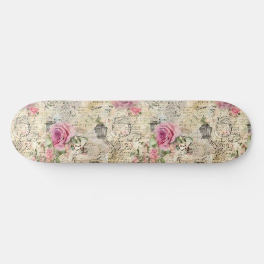Een Franse Ephemera Design Serie 1 Persoonlijk Skateboard (Horizontaal)