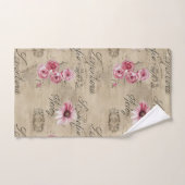 Een Franse Ephemera Design Serie 20 Bad Handdoek (Handdoek)