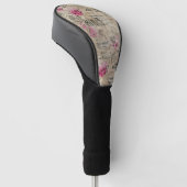 Een Franse Ephemera Design Serie 24 Golfheadcover (Schuin)