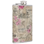 Een Franse Ephemera Design Serie 24 Heupfles (Rechts)