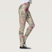 Een Franse Ephemera Design Serie 24 Leggings (Rechts)