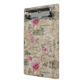 Een Franse Ephemera Design Serie 24 Mini Klembord (Angled2)