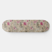 Een Franse Ephemera Design Serie 24 Persoonlijk Skateboard (Horizontaal)
